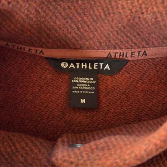 Athleta Stroll Fleece Moto Vest - M - Picture 4 of 10